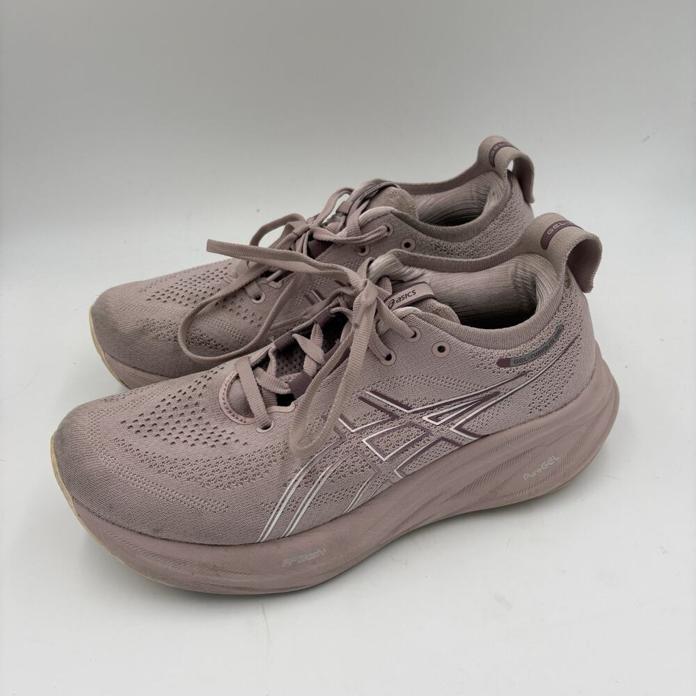 Asics Gel-Nimbus 26 Women's Size 8 Rose Pink Running/Walking Sneakers Used